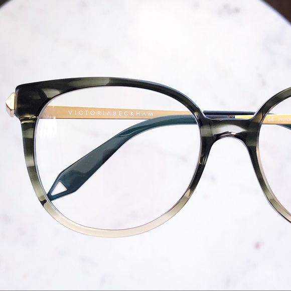 Victoria Beckham Green Tortoise Prescription - Picture 5 of 15